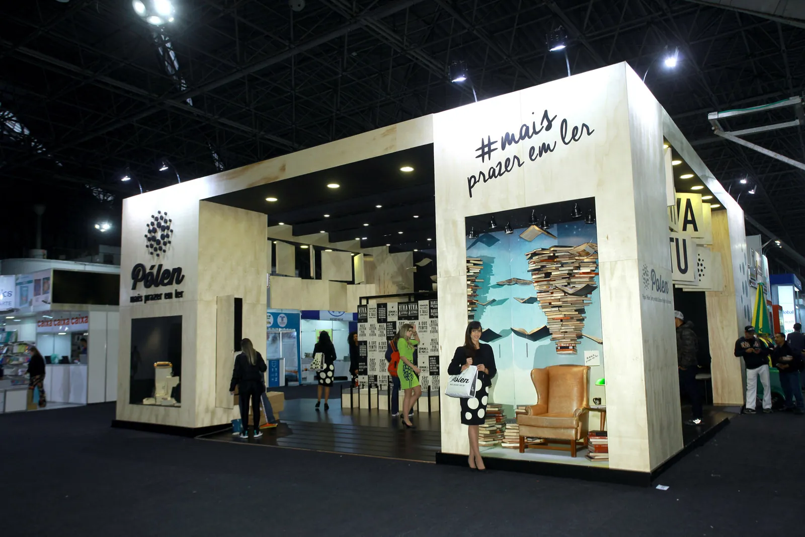 Bienal do Livro produzida para a Suzano